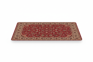 Tapis de Souris Gaming Persan Rouge — Grand Format XXL Motif Floral Vintage
