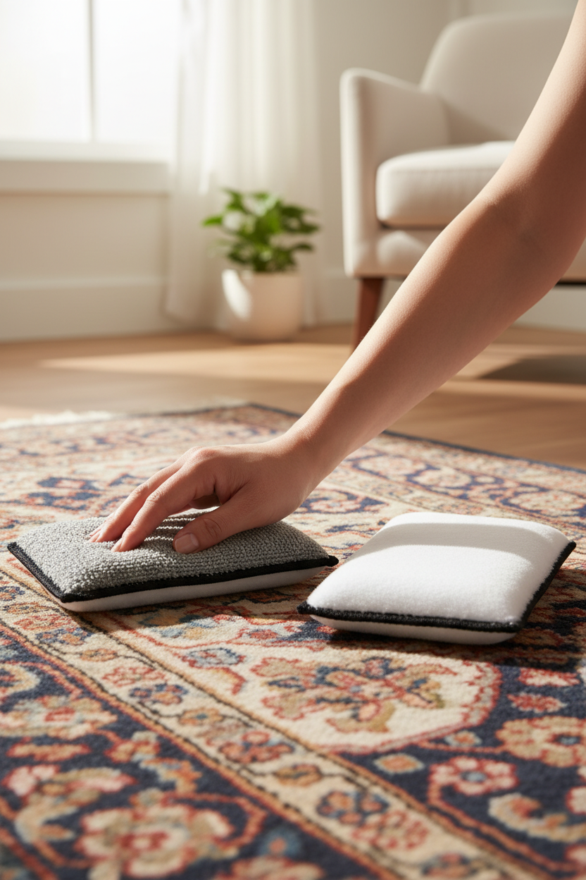 Éponges Microfibre pour l'Entretien de votre Tapis