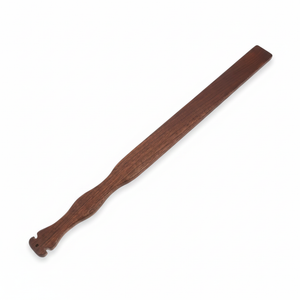 Battoir Traditionnel en Bois de Noyer pour Tapis